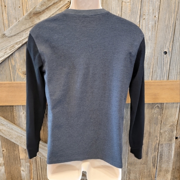 Oklahoma City Thunder Gray small/medium Long Sleeve Thermal Pullover NBA OKC - Picture 3 of 6